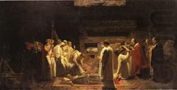 Jeles-Eugene Lenepveu The Martyrs in the Catacombs china oil painting image